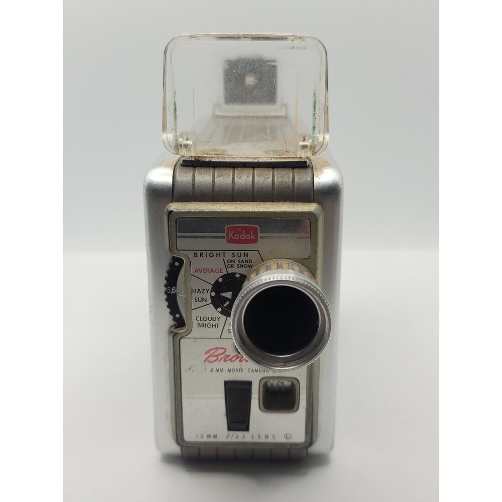 Vintage Kodak Brownie 8 mm Movie Camera II Decor and parts only. Does work